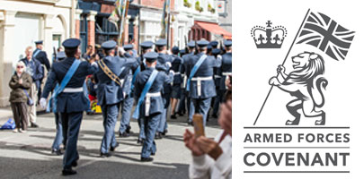 Armed Forces Covenant branded slide