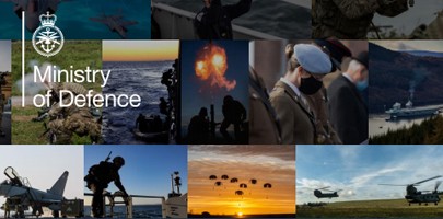 MOD Defence Report web 0Cropped front page of the 'Defence in a competitive age' paper.